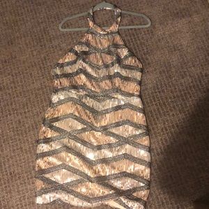 Charlotte Russe Sparkly Club Dress